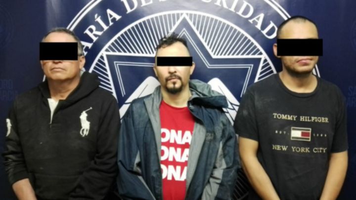 Detienen en San Pedro a 3 presuntos implicados en el robo a una casa