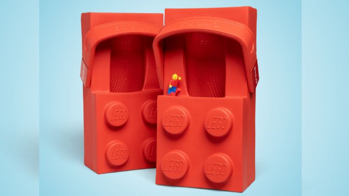 ¡Diseño único! LEGO y Crocs lanzan un calzado en forma de bloque