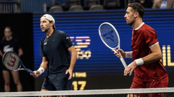 Santiago González se despide del Abierto de Australia en segunda ronda de dobles