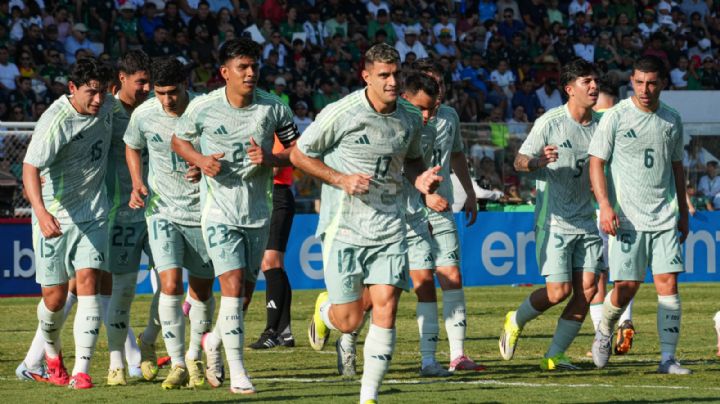 Germán Berterame marca el gol del triunfo en el amistoso de México ante Bolivia