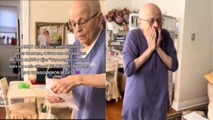 Abuelita consigue boletos para concierto de BTS  y se vuelve viral