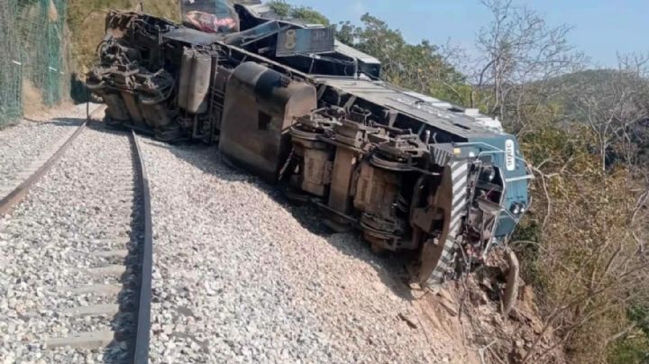 Detienen al maquinista principal del Tren Interoceánico tras descarrilamiento en Oaxaca