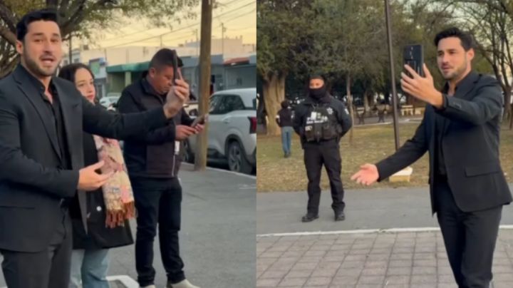 Policía de San Nicolás irrumpe en evento de Glen Villarreal