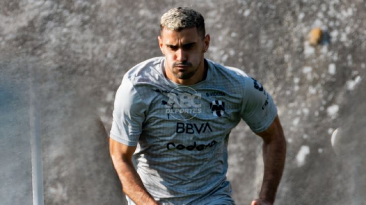 Rayados: Germán Berterame sigue entrenando por separado
