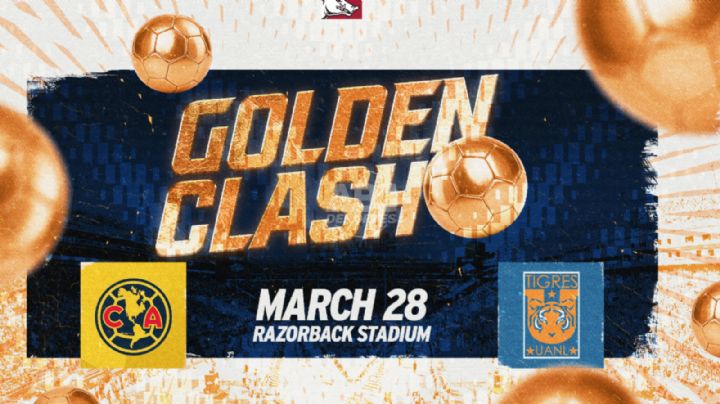 América y Tigres llevarán su rivalidad a Estados Unidos en el Golden Clash