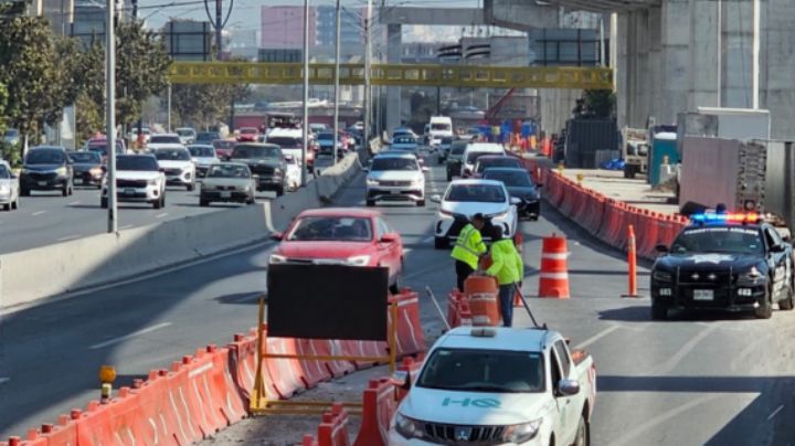 Cierran carriles exprés de avenida Constitución; ¿Cuándo quedarán habilitados?