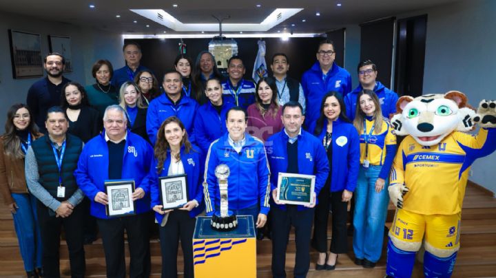 Reconocen a Tigres Femenil en San Nicolás por su más reciente título