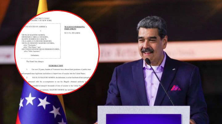Fiscalía de EU acusa a Nicolás Maduro de narcoterrorismo y crimen organizado