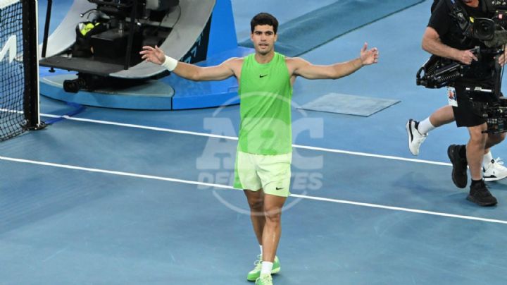 Alcaraz gana la semifinal más larga de la historia del Abierto de Australia