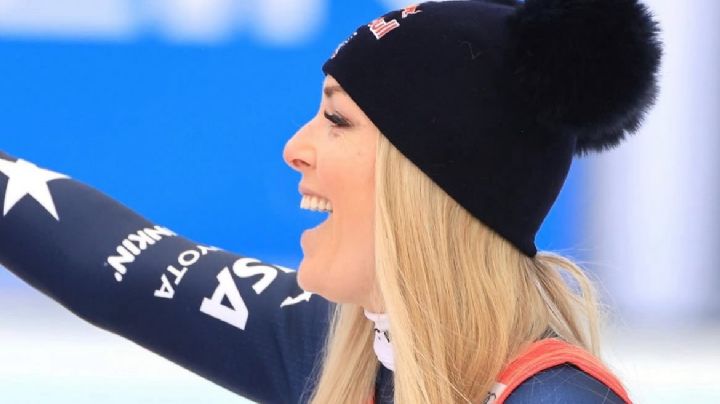 Sufre Lindsey Vonn caída a una semana de los Juegos Olímpico Milano-Cortina 2026