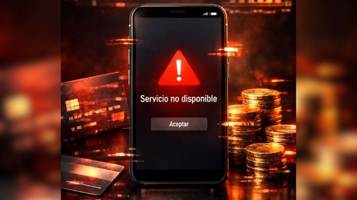 Fallan aplicaciones bancarias en plena quincena