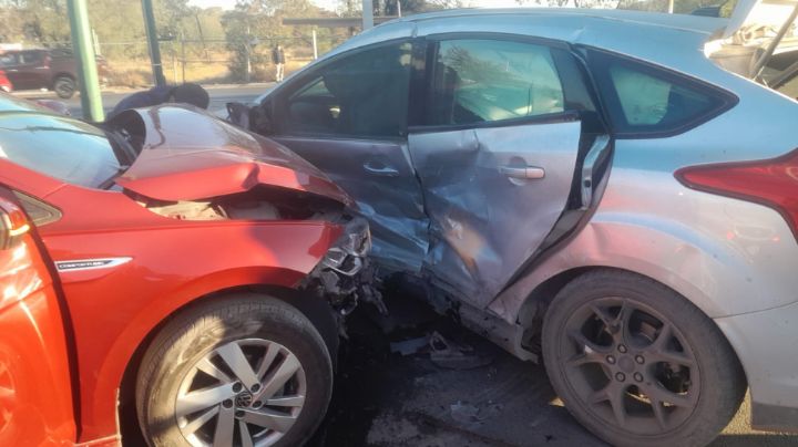 Choque en Guadalupe deja tres personas lesionadas