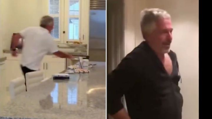 Revelan videos de Epstein persiguiendo a jóvenes y bailando en su departamento