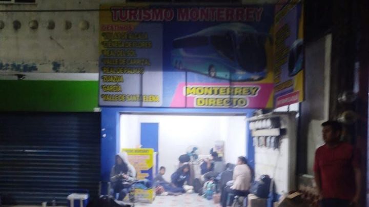 Centralita deja varados a veracruzanos con viaje pagado a Monterrey