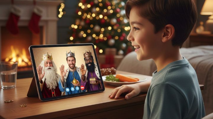 Reyes Magos: cómo hacer una videollamada GRATIS para sorprender a tus hijos