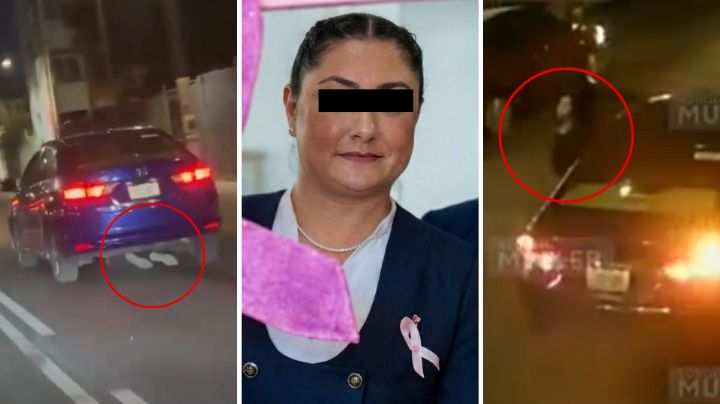 Como si nada hubiera pasado: Surge video de enfermera que arrastró a motociclista en CDMX