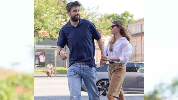 Fans molestan a Piqué y Clara Chía con la canción de Shakira en plena calle
