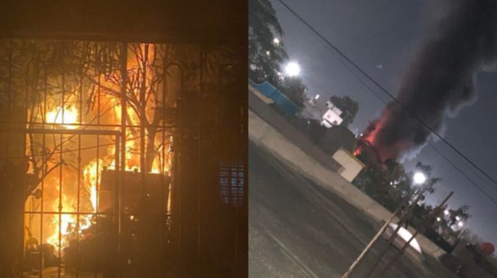 Padre e hijo se salvan de morir al incendiarse su casa en Apodaca