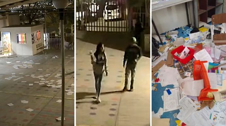 Jóvenes vandalizan salón y material de educación especial en kínder de Santa Catarina