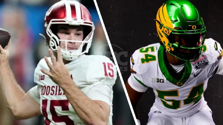 NCAA Playoffs: Oregon vs. Indiana | Horario y dónde ver el Peach Bowl del College Football Playoff