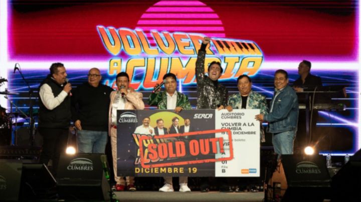 Regios viven noche de baile y nostalgia con 'Volver a la Cumbia'