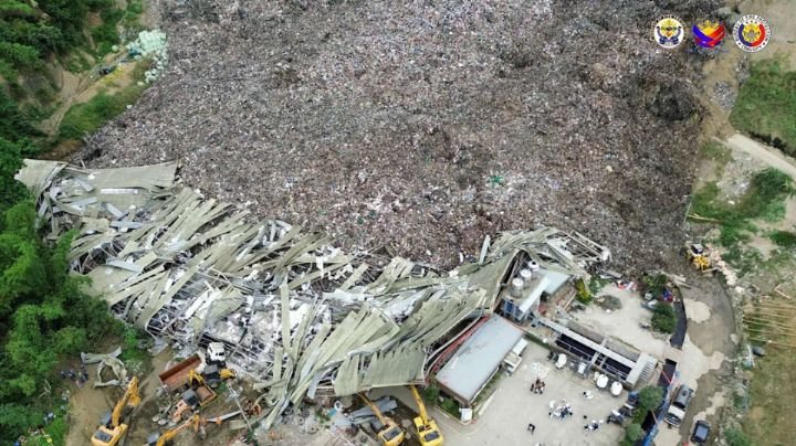 Avalancha de basura deja un muerto y 28 desaparecidos en Filipinas