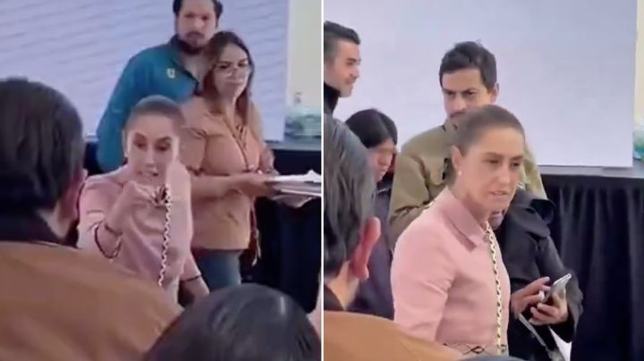 Grita y regaña Sheinbaum a morenistas en mitin