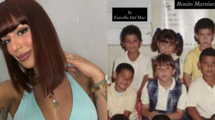 Quién es Estrella del Mar: la Influencer que asegura que fue al kínder con Bad Bunny | FOTOS