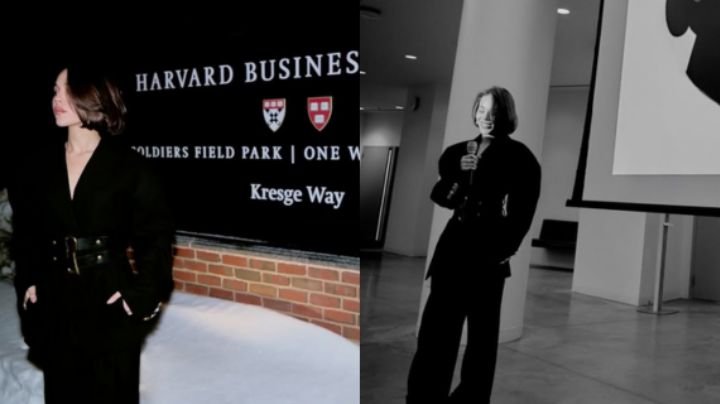 Danna ofrece conferencia de liderazgo femenino en la Universidad de Harvard