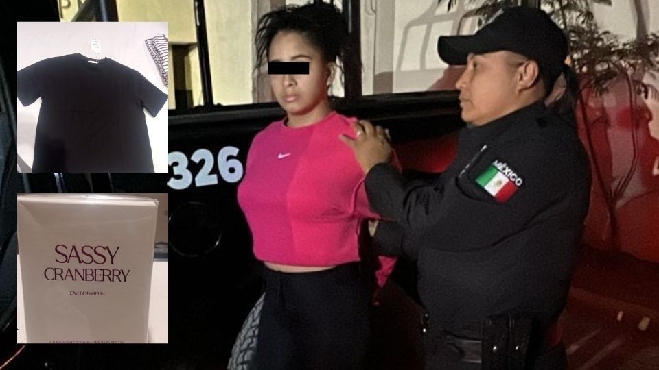 Venezolana fue detenida por la policía de Monterrey tras robar en una tienda Zara ubicada en Galerías
