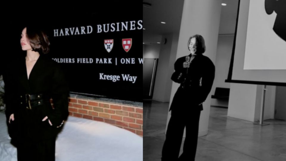 Danna en la Universidad de Harvard.