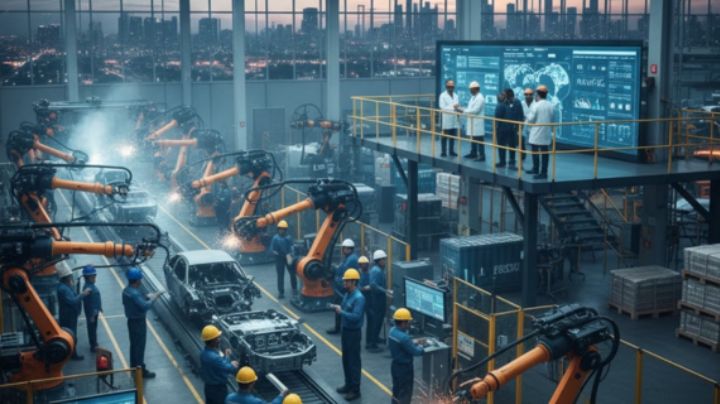 Industria mexicana crece 1.5% al cierre de 2025 impulsada por construcción y energía