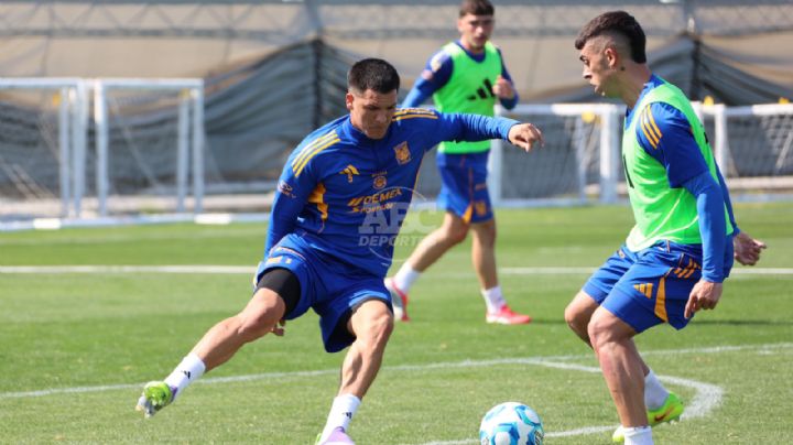 Tigres trabaja en el CET rumbo a Cruz Azul; Rómulo continúa diferenciado