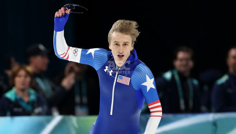 Jordan Stolz logra oro y récord olímpico en patinaje de velocidad en Milano-Cortina 2026