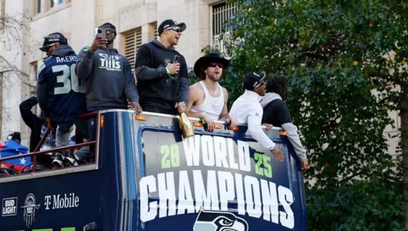 Los Seahawks celebran con un desfile el título del Super Bowl LX y prometen repetir la gesta