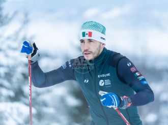 Allan Corona compite este viernes en esquí de fondo de Milano-Cortina 2026
