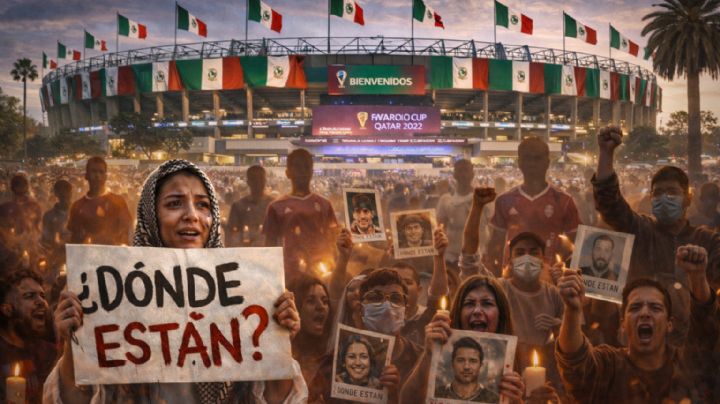 Convocan a protesta por desaparecidos en inauguración de Mundial
