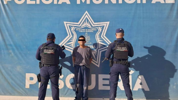 Detienen a dos personas por probable robo en la colonia Valle de Santa María en Pesquería