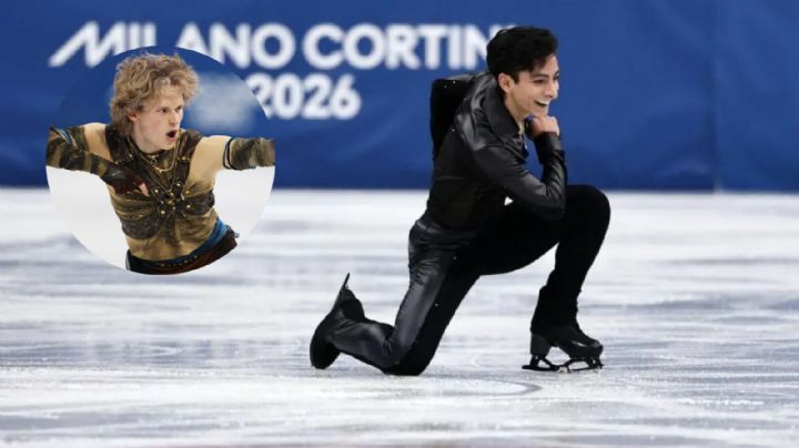 Impresiona Donovan Carrillo a Ilia Malinin, el 'Quad God' en la Final en Milano-Cortina 2026