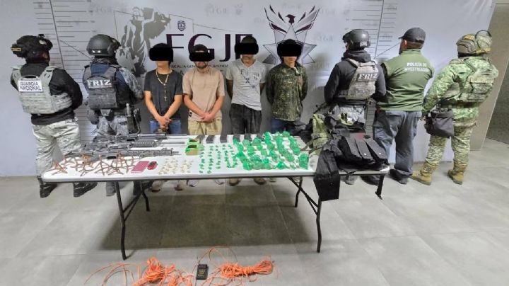 Cae 'El Braca', jefe de plaza del CJNG en Zacatecas cerca del rancho de Pepe Aguilar