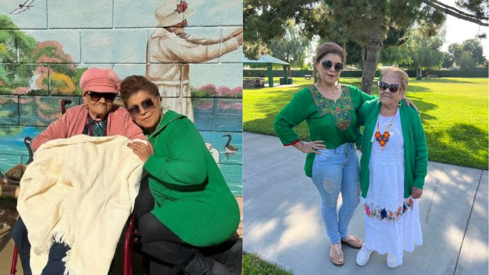 La abuelita se volvió famosa por compartir videos de su día.