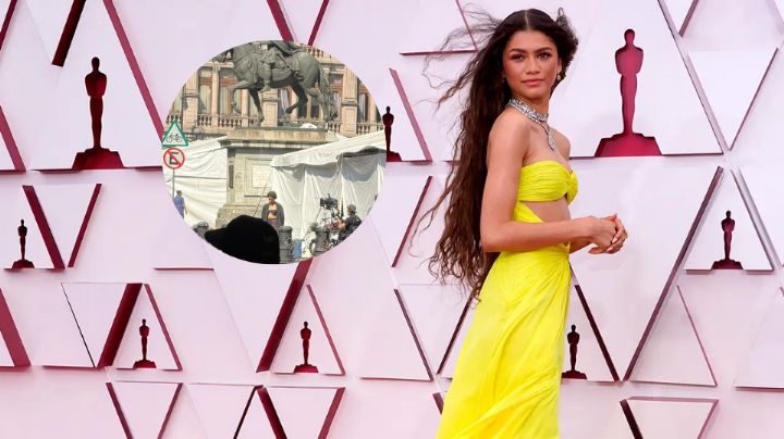Captan a Zendaya filmando en Centro Histórico de la CDMX