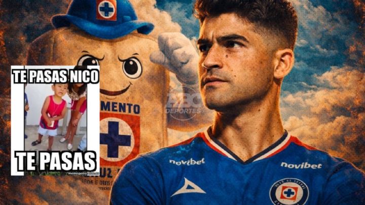 Los memes del triunfo de Cruz Azul sobre Tigres con la ley del ex de Nico Ibáñez