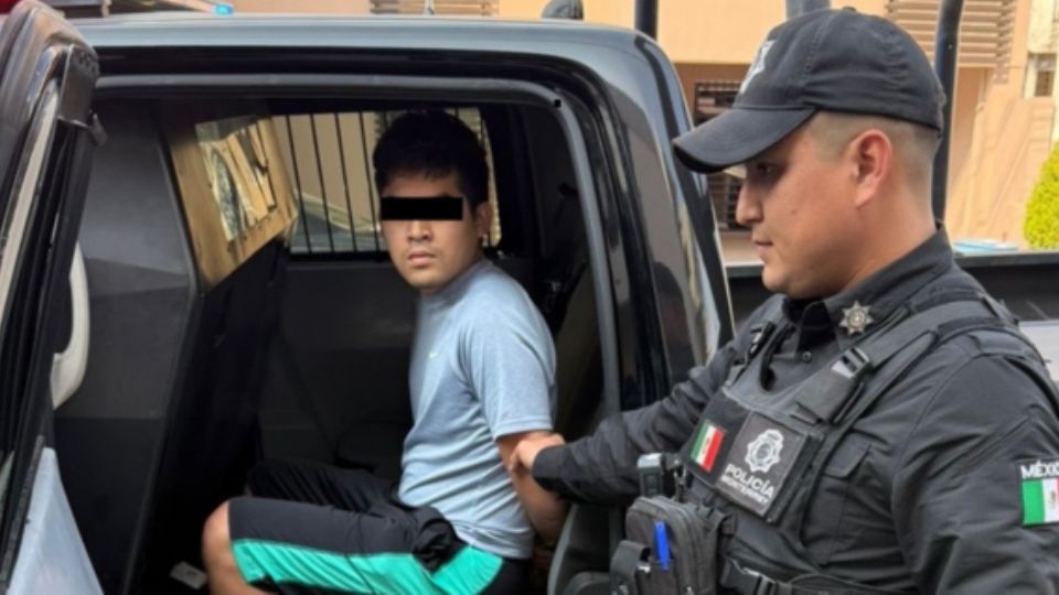 Uno de los hombres detenidos.