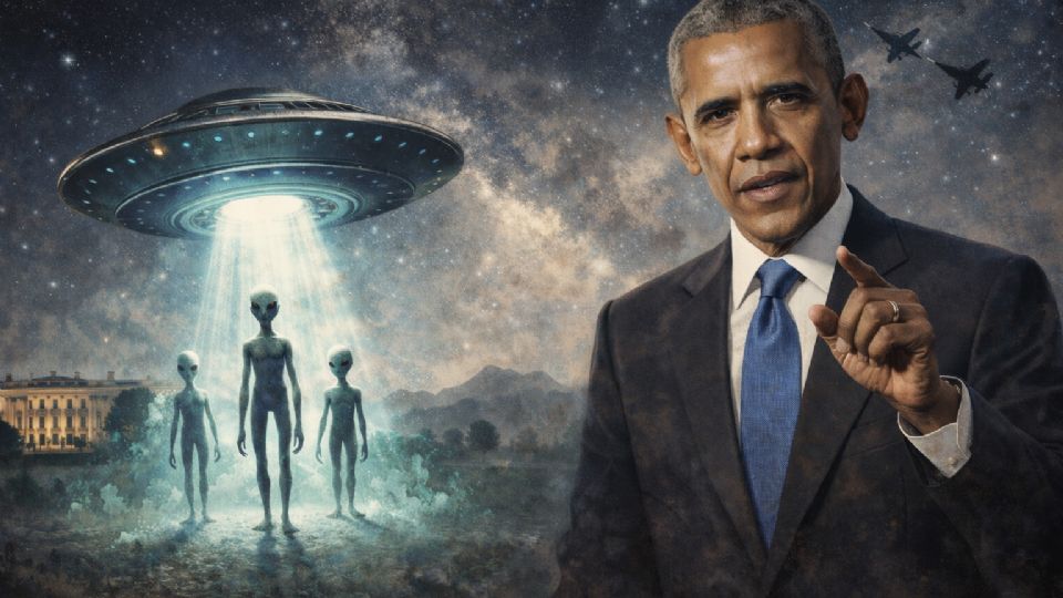 Ex presidente Barack Obama dice que los extraterrestres 'son reales' pero no los ha visto