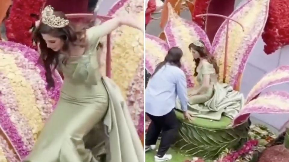 Miss Universo se desvaneció durante un desfile en Ecuador.