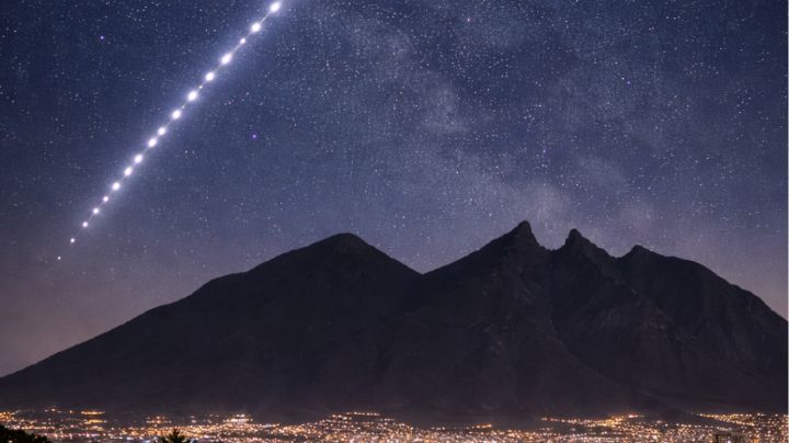 Tren de satélites Starlink pasará hoy sobre Monterrey: ¿A qué hora verlo?