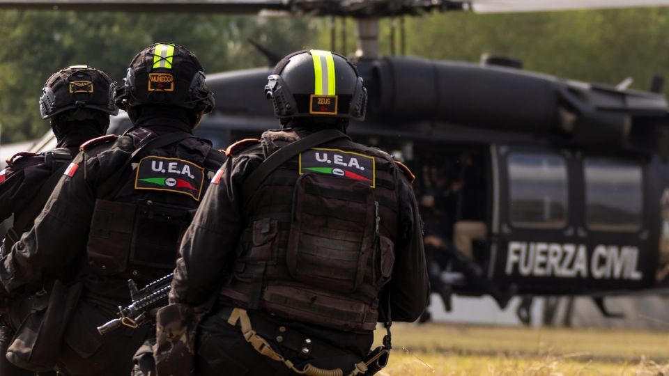 Fuerza Civil tiene a su disposición 90 vehículos tipo Black Mamba, además de nueve helicópteros.
