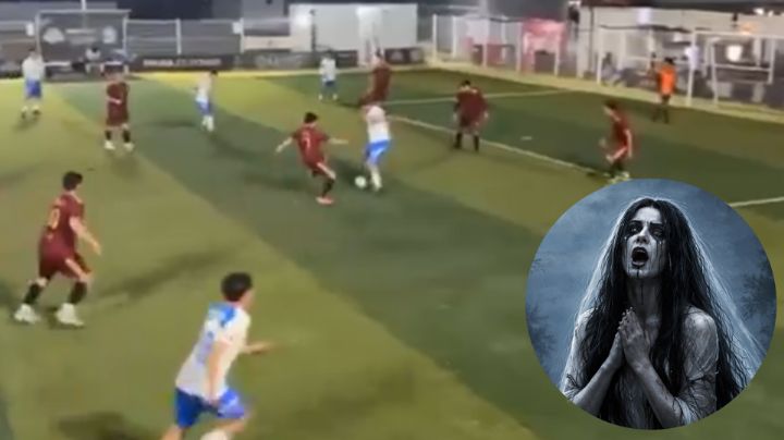 Captan gritos de La Llorona durante partido de futbol en Cadereyta, Nuevo León