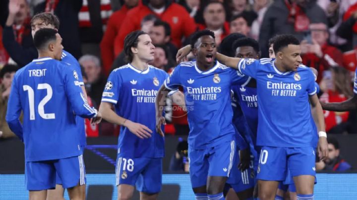 El Real Madrid vence 0-1 al Benfica en la ida del 'play-off' de la Champions League